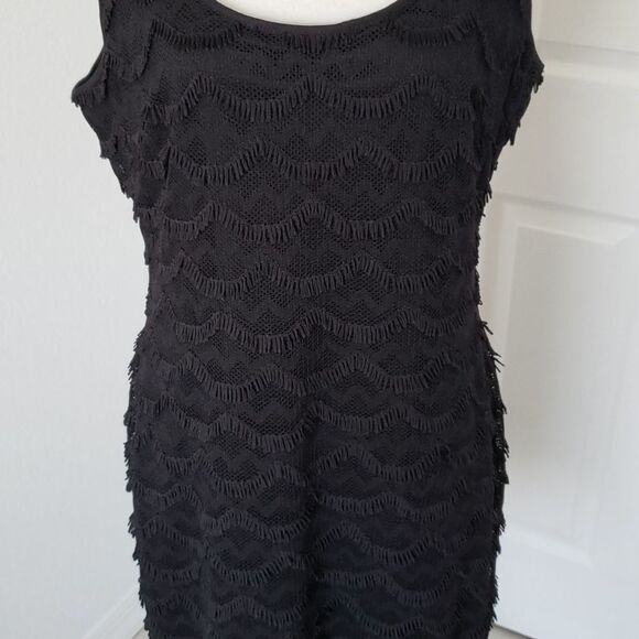 Guess Fringe Mini Cocktail and Party Dress - Picture 5 of 16